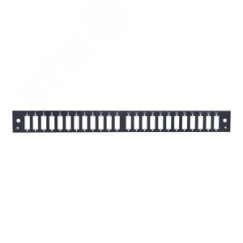 Панель лицевая для выдвижной оптич. полки, 24 SC Duplex/24 LC Quadra, черный Datarex DR-546145