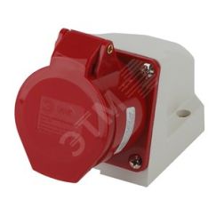 Розетка стационарная наружная 115 3Р+РЕ+N 16А 380В IP44 (10/60/960) R(OUT)-16-3P-PE-N-IP44 ЭРА Б0032876