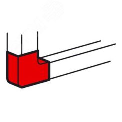 Угол плоский 85x50мм Daccord/Legrand 638023
