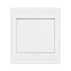 Корпус пластиковый навесной белая дверь 1 ряд 4 мод. IP41 ЩРН-П SE (Dekraft) 31084DEK
