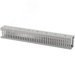 Кабель канал KK-40-60-PERF-RF перфорированный 40х60 серый 36м ЭРА Б0059932