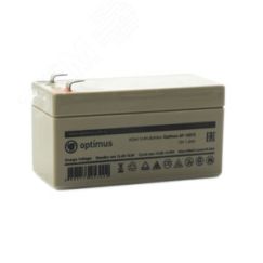 Аккумуляторная батарея Optimus AP-12012 1,2ач 12в Optimus CCTV В0000012045