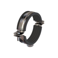 Хомут для средних нагрузок 8, c изоляцией