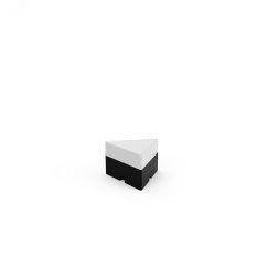 Модуль треугольный светодиодный 3 Вт 200 Лм 6500К 72х63х55 мм IP40 черный Shop Lighting Gauss Gauss 883665348