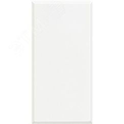 Axolute Заглушка 1 модуль белый LEGRAND HD4950