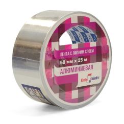 Алюминиевая лента 50мм х 50м 50мк в и/у Klebebander/18 АДМ TAK504T