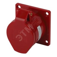 Розетка стационарная внутренняя 414 3Р+РЕ 16А 380В IP44 (20/120/1920) R(IN)-16-3P-PE-IP44 ЭРА Б0032868