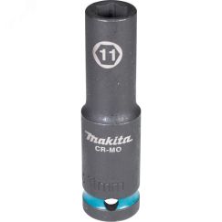 Головка торцовая ударная удлиненная Impact Black 1/2'' 11x81,5 мм Makita E-16427