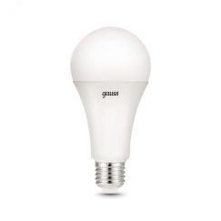 Лампа светодиодная LED 22 Вт 1900 лм 3000К AC150-265В E27 А70 (груша) теплая  Black Gauss Gauss 102502122