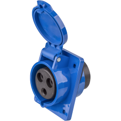 Розетка NCA-SR423-32-220 стационарная скрытая 32А 2P+PE IP44 Navigator Group 14315
