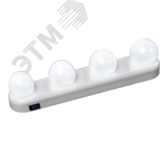 Беспроводной светодиодный светильник ML-L04-sr, подсветка для зеркал, белый, JAZZway JazzWay 5036758