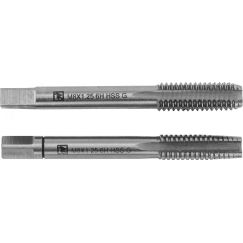 Метчики T-COMBO двухпроходные ручные универсальные М6х1.0, HSS-G, 2 шт. Thorvik MT61S2