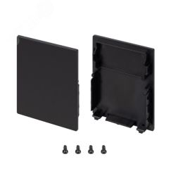 Заглушка SL-LINE-4050-3L-MIDDLE BLACK глухая (Arlight, Пластик) Arlight 044676
