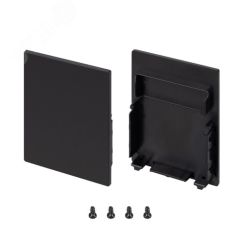 Заглушка SL-LINE-4050-3L-LOW BLACK глухая (Arlight, Пластик) Arlight 044677