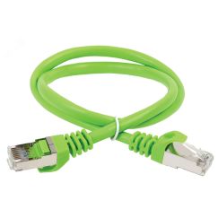 ITK Коммутационный шнур (патч-корд) кат.5E FTP LSZH 3м зеленый ITK PC02-C5EFL-3M