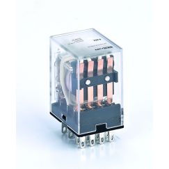 Промежуточное реле 4 конт. с LED инд. 3А 230В AC ПР-102 SE (Dekraft) 23830DEK