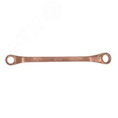 Ключ накидной двусторонний 21х23 омедненный Sitomo 124479