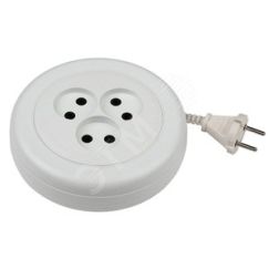 Удлинитель UR(6)-3-5m/УХ6-103  рулетка без заземл.,1300Вт, 3гн, 5м (5/20/600) UR(6)-3-5m ЭРА Б0035762