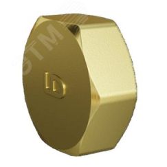 Заглушка 2' ВР латунь LD Pride LD.65.504.50