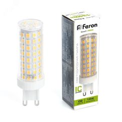 Лампа светодиодная LED 15вт 230в G9 белый капсульная FERON LB-437