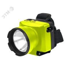 Фонарь AccuFH7-L1W-gn (зел.) ФАZA 2857620