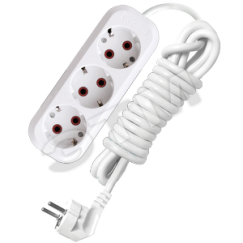 Удлинитель бытовой 3х3м с заземлением 10А У10-554 Универсал 554-03