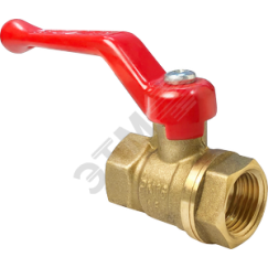 Кран шаровой N/P59 для ВОДЫ 3/4 НН ручка-рычаг,   латунь 11Б27фт1М VALFEX VF.219.LB1.034.N/P59