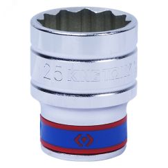 Головка торцевая стандартная двенадцатигранная 1/2', 25 мм King Tony 433025M