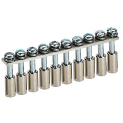 Перемычка в сборе для колодки клеммной CTS 2,5мм2 10PIN IEK