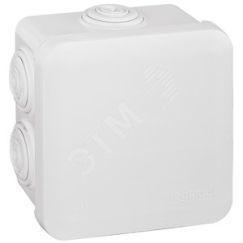 Plexo Коробка 80х80х45мм белая IP55 LEGRAND 092013