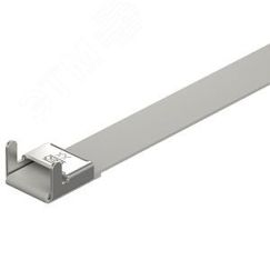Монтажная лента SBF 15?1000 A2K с фиксатором, черная OBO Bettermann SBF 15-1000 A2K