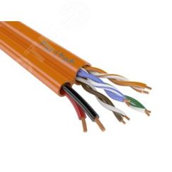 Кабель(провод) ParLan combi U/UTP4 Cat5e ZH нг(A)-HF 2х2.5 Паритет U/UTP4 Cat5e ZHHF 2х2,5
