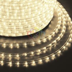 Дюралайт LED, постоянное свечение 2 W - тёплый белый, 36 LED/м, 100 м Neon-Night 121-126