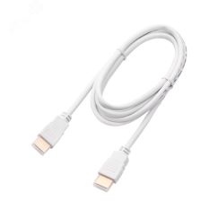 Кабель HDMI - HDMI 1.4 2 м Gold белый, 17-6204-1, REXANT 17-6204-1