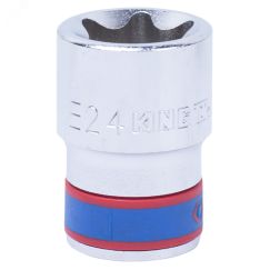 Головка торцевая TORX Е-стандарт 1/2', E24, L = 39 мм King Tony 437524M