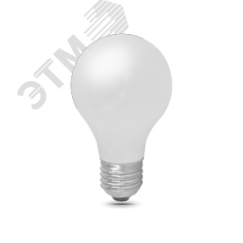 Лампа светодиодная филаментная LED 10 Вт 860 лм 4100К AC185-265В E27 А60 (груша) нейтральный матовая колба диммируемая Black Filament Gauss Gauss 102202210-D