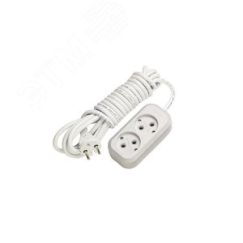Удлинитель 2x3 м без заземления Makel MGP103