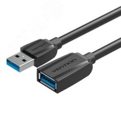 Кабель удлинитель USB 3.0 AM на AF, 1 м. Vention VAS-A45-B100