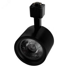 Светильник светодиодный трековый на шинопровод ДПО-10w 4000K 24° черный Jazzway JazzWay 5035430