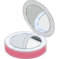 Зеркало косметическое складное   EN-702, LED подсветка Energy ВиК 159946