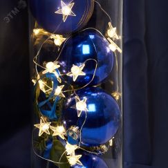 Гирлянда линейная Звездочки LED 2700К 1.8м USB FERON CL571