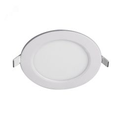 Светильник светодиодный ДВО-6w 6500K 400 Лм  IP40 WH d120мм встраиваемый круг JazzWay 5008489A