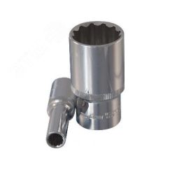 Головка торцевая глубокая 12-гранная 1/2''DR, 20 мм Ombra 112220