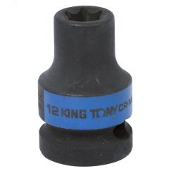 Головка торцевая ударная TORX Е-стандарт 1/2', E12, L = 38 мм King Tony 457512M