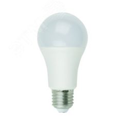 Лампа светодиодная с датчиком освещенности LED-A60-10W/4000K/E27/PS PLS10WH  ФормаA матовая Белый свет (4000K) Uniel UL-00005710