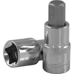 Насадка торцевая 1/2''DR с вставкой-битой шестигранной, Н14 Ombra 120214