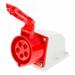 Розетка 115 стационарная 3Р+РЕ+N 16А 380В IP44, REXANT REXANT 11-8911