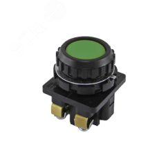 Выключатель кнопочный КЕ-012 исп3(2но+2нз) зел.кн. Инженерсервис 9201263