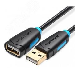 Кабель удлинитель USB 2.0 AM на AF, 3 м. Vention CBCBI