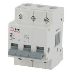 Выключатель нагрузки 3P 16А ВН-29 (4/60/1200) SIMPLE-mod-63 SIMPLE ЭРА Б0039253